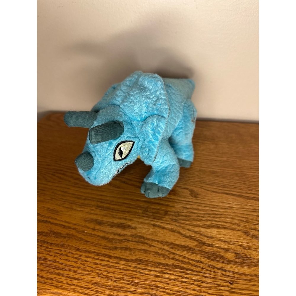 Blue Jurassic World Triceratops 8-Inch Plush dinosaur